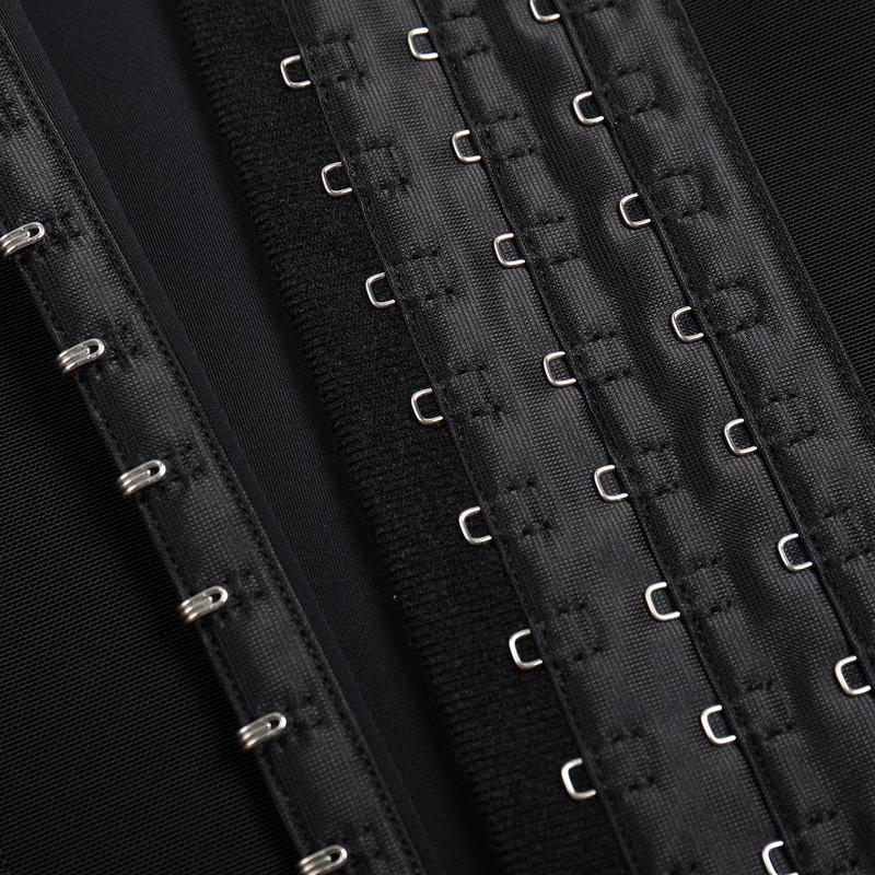 Waist Trainer Vest - Steel Boned Corset Shapewear for Women with Adjustable Compression