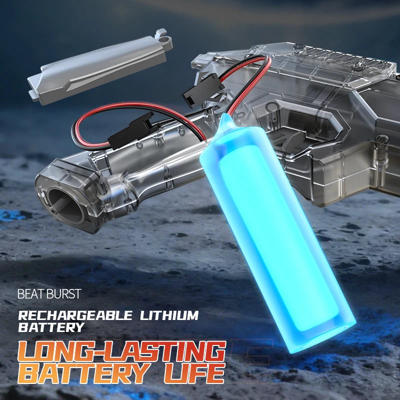 HydroBlast™ Pro - Fully Automatic LED Electric Water Gun